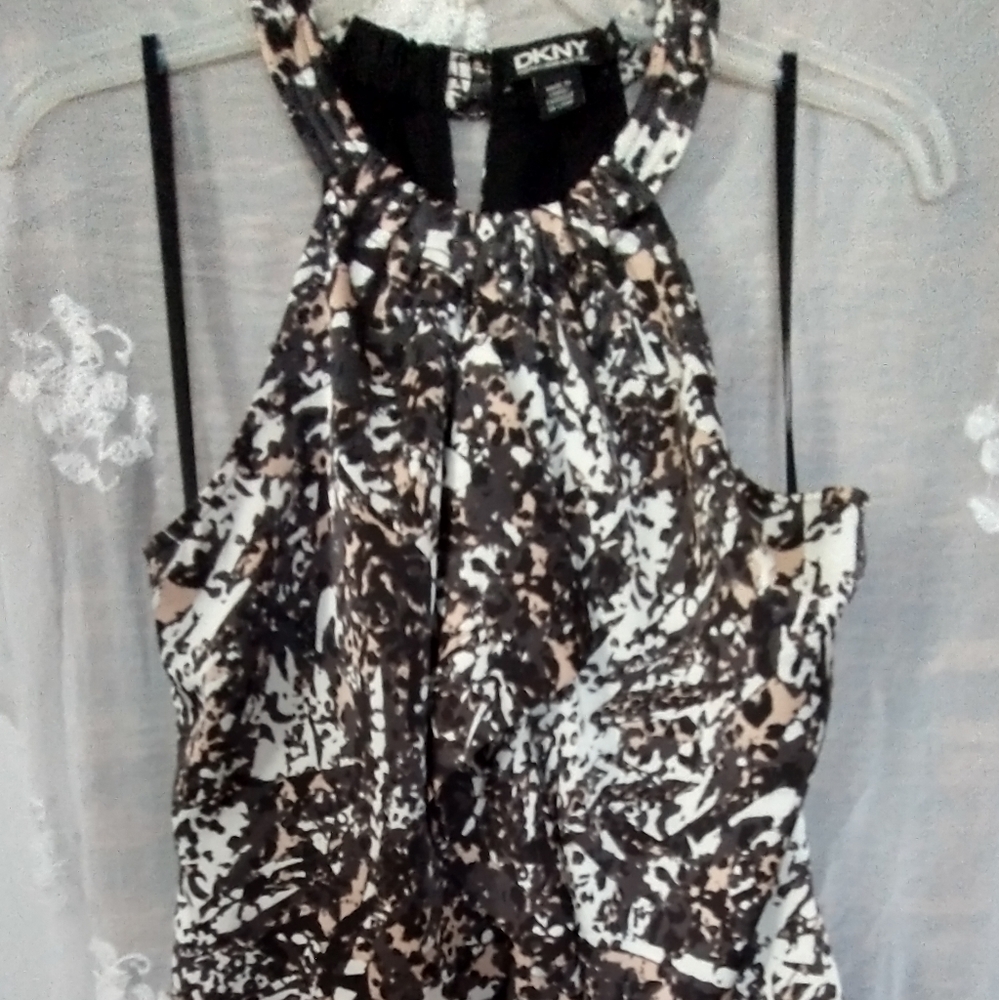 DKNY Dressy Halter Tank Small